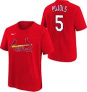 Nike Men's St. Louis Cardinals Albert Pujols No. 5 Cool Base Jersey - White - L (Large)