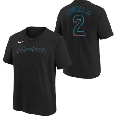 sorry, Nike Youth Miami Marlins Jazz Chisholm #2 Black T-Shirt is currently out of stock