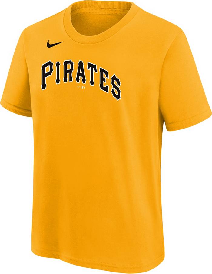 Nike / Outerstuff Little Kids' Pittsburgh Pirates Ke'Bryan Hayes #13 Black  T-Shirt