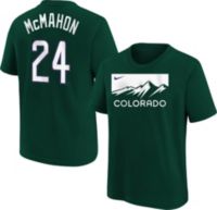 Nike Youth Colorado Rockies Kris Bryant #23 Green OTC T-Shirt