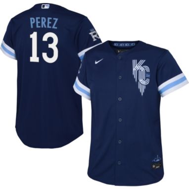 sorry, Nike Youth Kansas City Royals Salvador Pérez #13 2022 City Connect Cool Base Jersey is currently out of stock