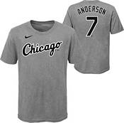 Nike Women's Chicago White Sox Tim Anderson #7 White Cool Base