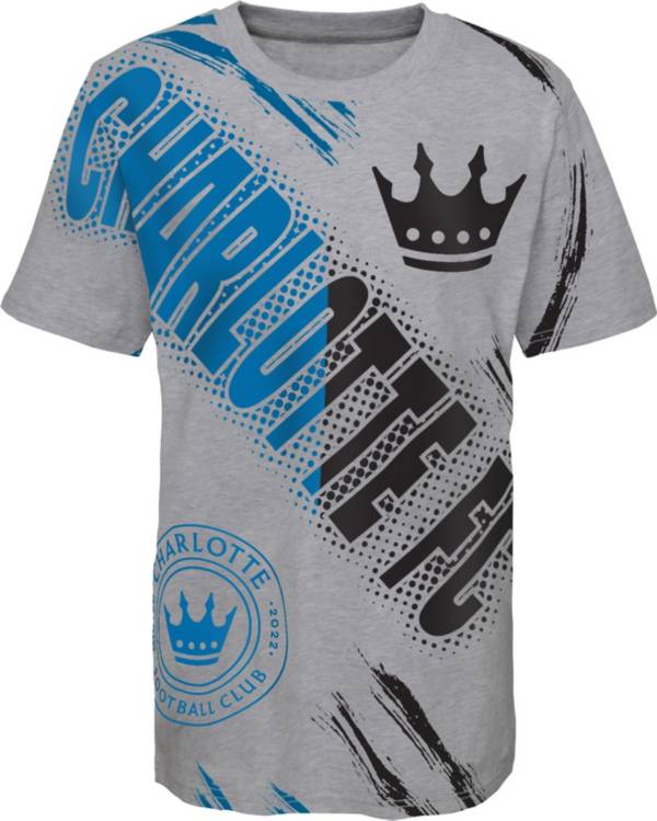 MLS Youth Charlotte FC Overload Grey T-Shirt product image