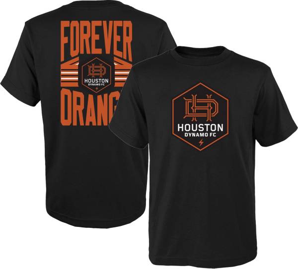 MLS Youth Houston Dynamo Slogan Black T-Shirt product image