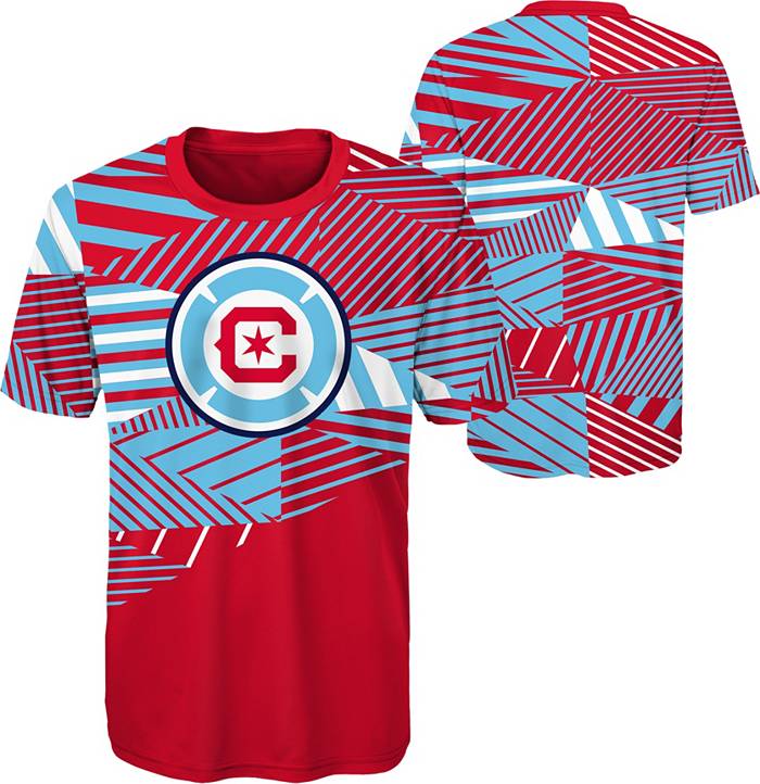 MLS Youth Chicago Fire Spirited Blue T-Shirt