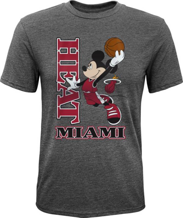 Outerstuff Youth Miami Heat Grey Disney T-Shirt product image