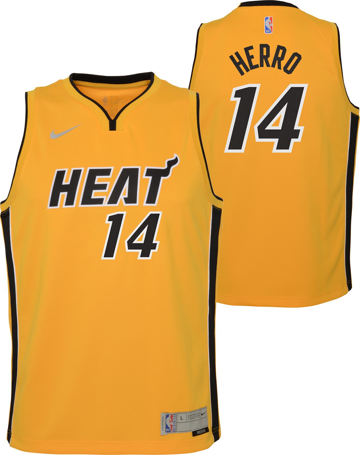 tyler herro gold jersey