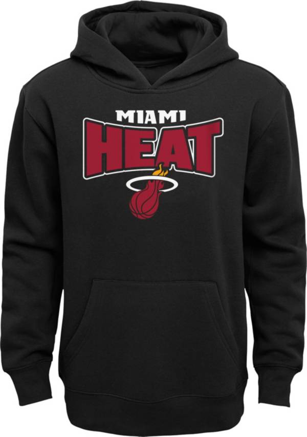 Outerstuff Youth Miami Heat Black Pullover Hoodie product image