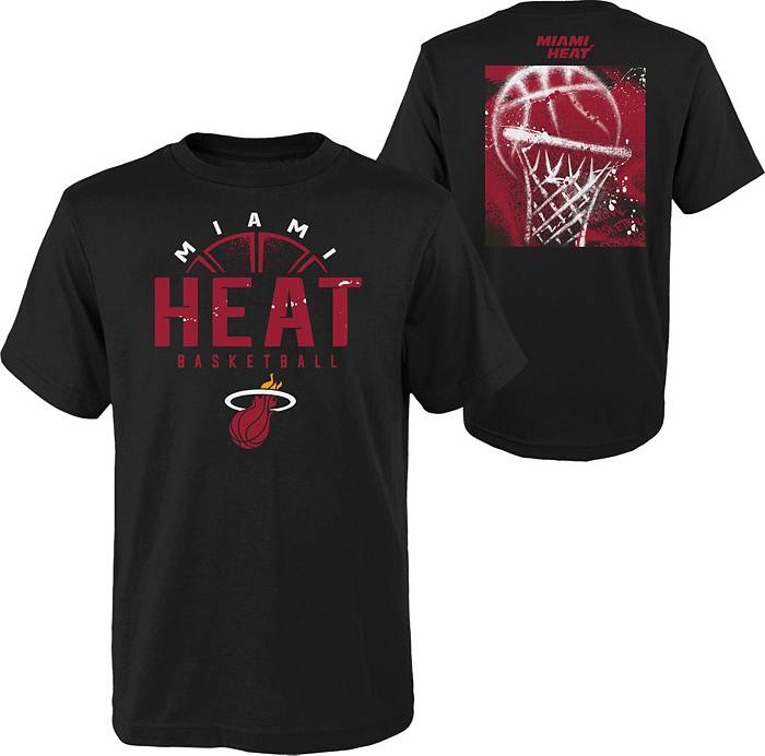  Outerstuff Miami Heat Youth Size Basketball Team Logo Long  Sleeve T-Shirt : Sports & Outdoors