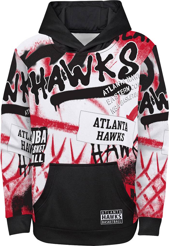 Men's Nike Black Atlanta Hawks 2022/23 City Edition Essential Pullover Hoodie