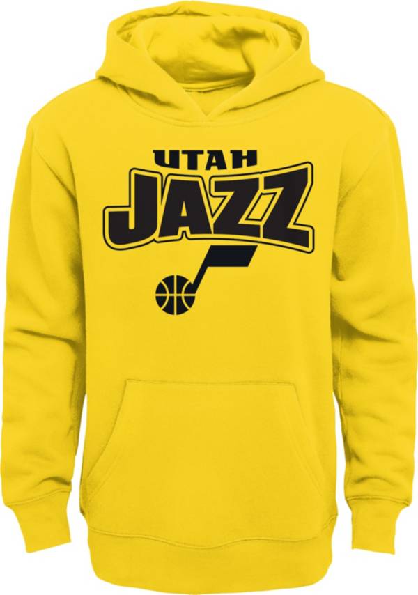Outerstuff Youth Utah Jazz Yellow Pullover Hoodie product image