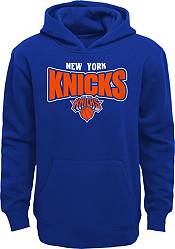 Outerstuff Youth Orange/Royal New York Knicks Strong Side Pullover Sweatshirt Size: Small
