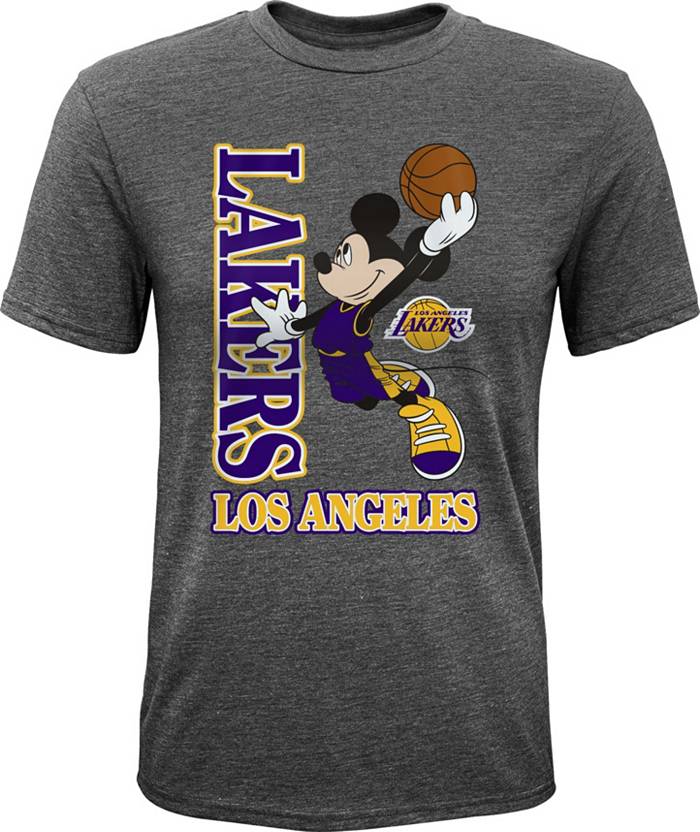 Outerstuff Youth Los Angeles Lakers Grey Disney T-Shirt