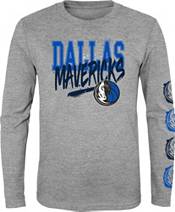 Outerstuff Youth Navy Dallas Mavericks Team & Logo T-Shirt Size: Extra Large