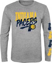 Outerstuff Youth Navy Indiana Pacers Team & Logo T-Shirt Size: Large
