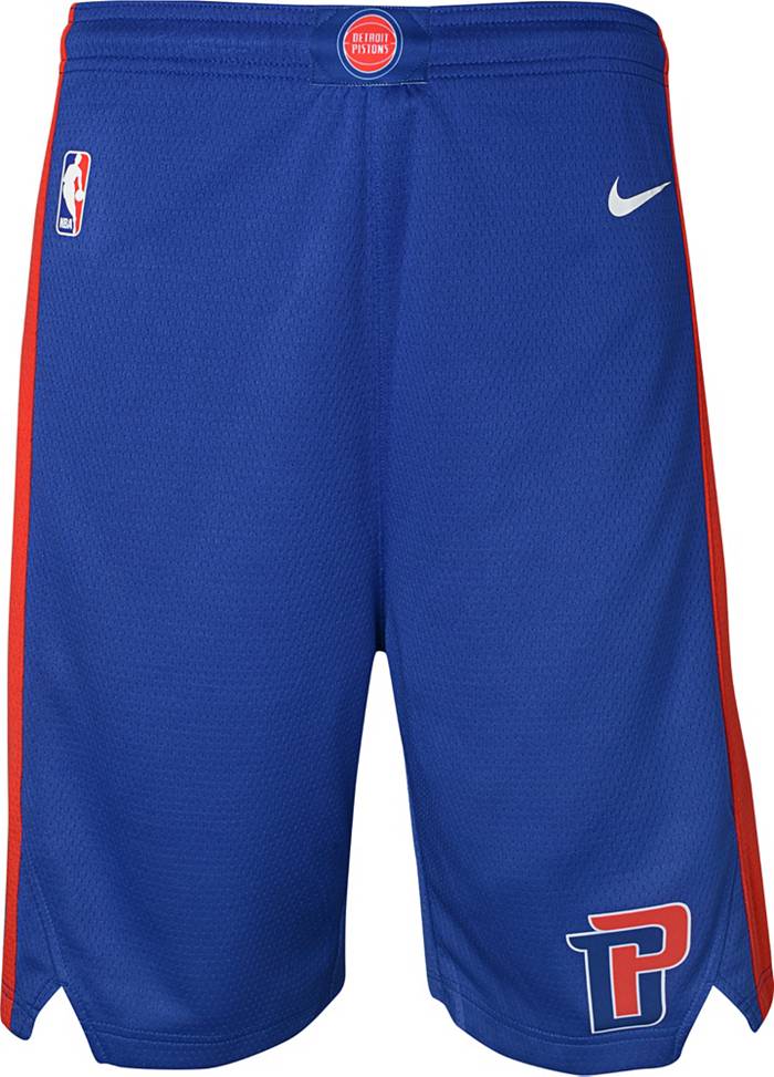 Nike Detroit Pistons Men's NBA Fleece Pullover Hoodie Blue