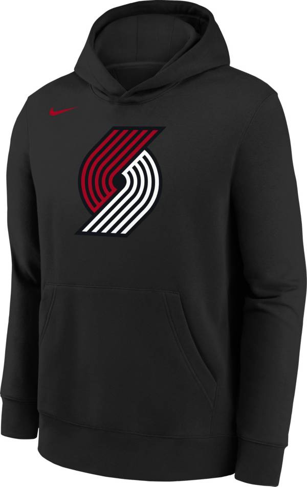 Outerstuff Youth Portland Trail Blazers Black Logo Pullover Hoodie product image