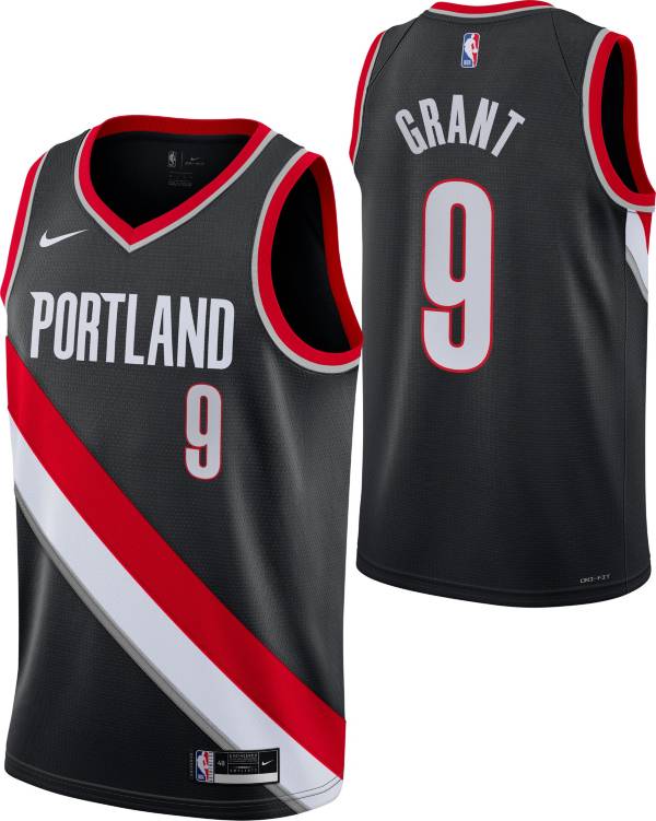 Portland trail blazers top black jersey