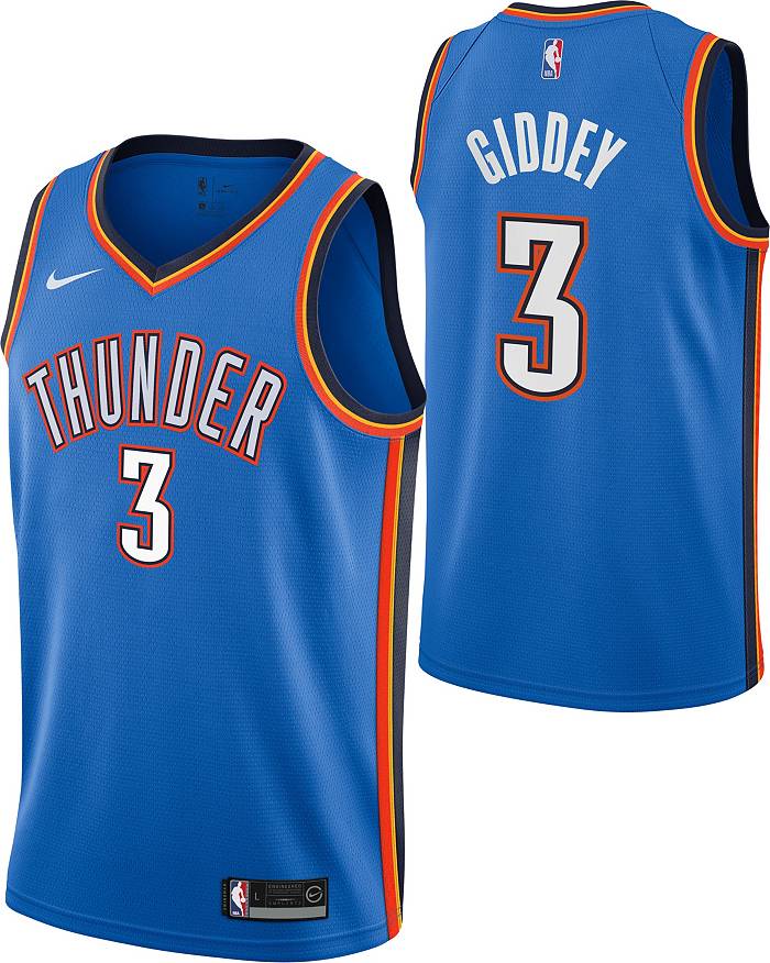 Nike Youth Oklahoma City Thunder Josh Giddey #3 Blue Dri-FIT
