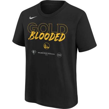 sorry, Nike Youth Golden State Warriors  “Gold Blooded ” Black 2022 NBA Playoffs Mantra T-Shirt is currently out of stock