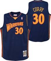 Mitchell & Ness Men's Golden State Warriors Stephen Curry #30 Swingman Jersey, XL, White