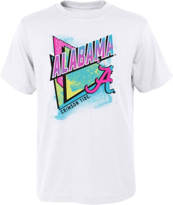 Gen2 Youth Alabama Crimson Tide White Neon Daze T-Shirt product image