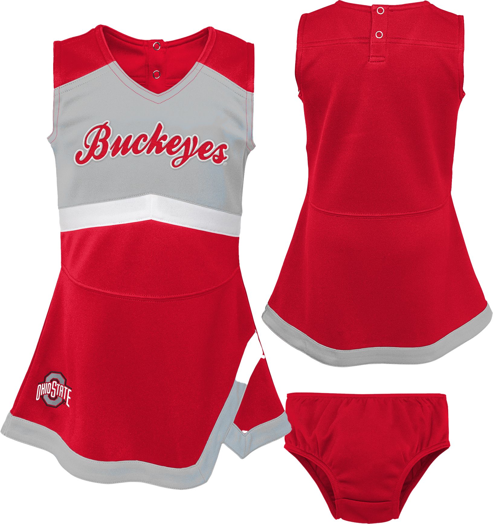 Gen2 Toddler Ohio State Buckeyes Scarlet Cheer Dress product image