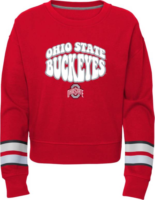 Gen2 Youth Ohio State Buckeyes Red Crew Pullover Sweater product image