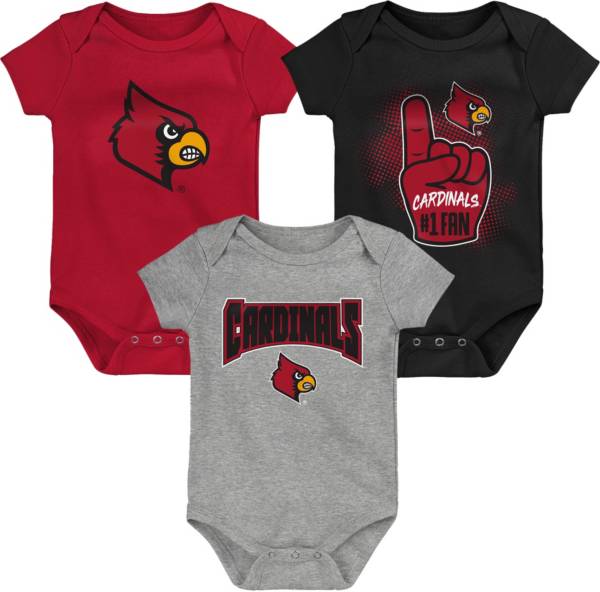 Outerstuff Toddler Louisville Cardinals Cardinal Red Creeper Set product image