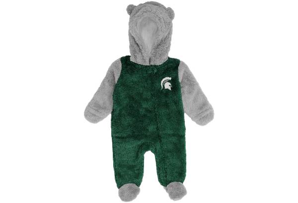 Outerstuff Youth Michigan State Spartans Green Fleece Creeper product image