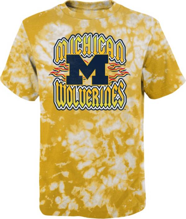 Nike Youth Michigan Wolverines Number 1 Untouchable Game Football Jersey - Maize - XL Each