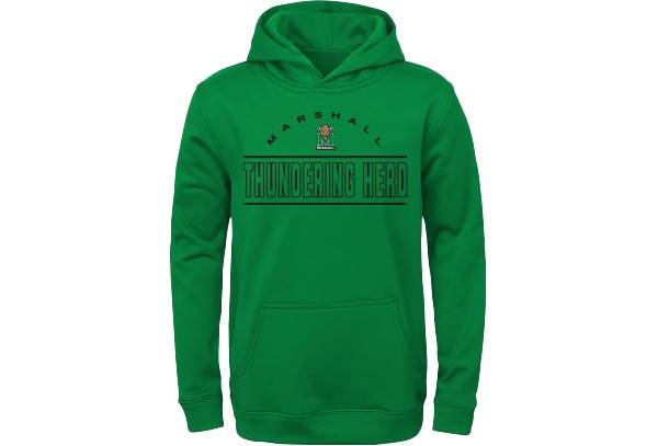 Gen2 Youth Marshall Thundering Herd Vibrant Green Hoodie product image