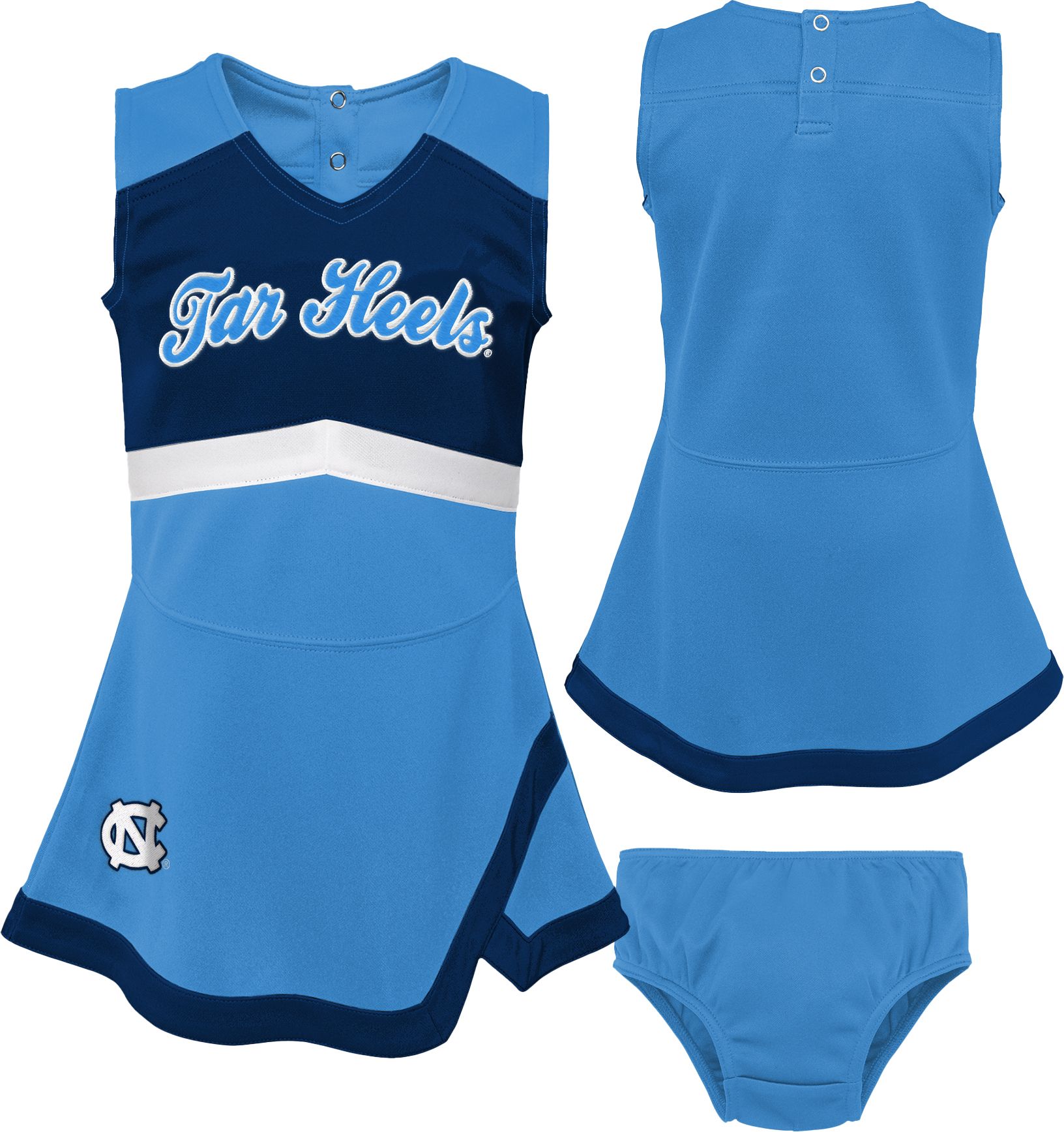 Gen2 Toddler North Carolina Tar Heels Carolina Blue Cheer Dress