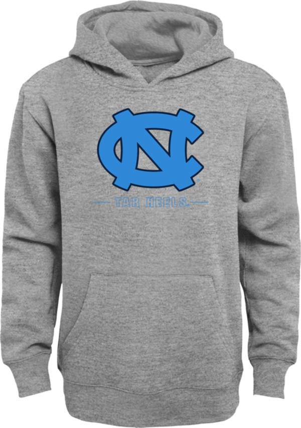 Gen2 Youth North Carolina Tar Heels Heather Grey Hoodie