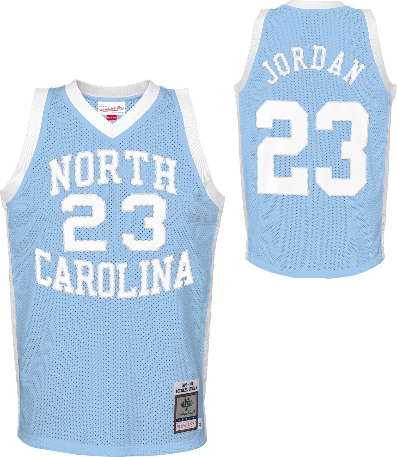 authentic north carolina jordan jersey