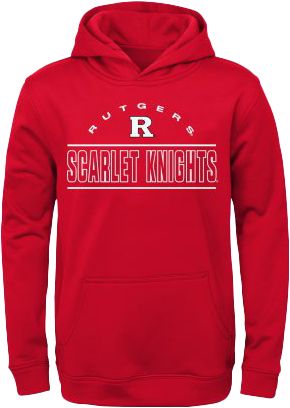 Gen2 Youth Rutgers Scarlet Knights Red Hoodie
