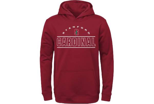 Red stanford online hoodie