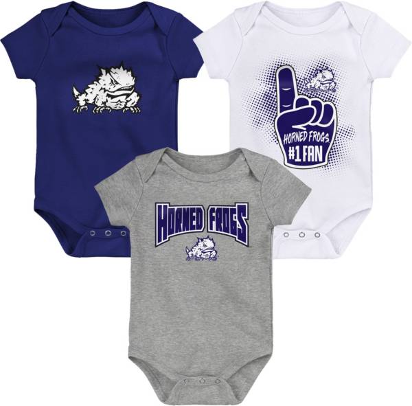 Outerstuff Toddler TCU Horned Frogs Purple Creeper Set product image