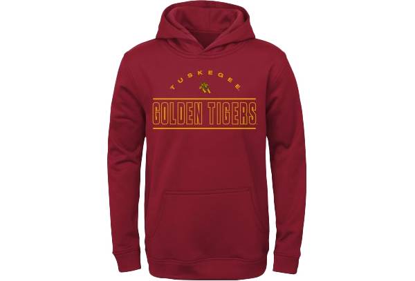 Outerstuff Youth Tuskegee Golden Tigers Dark Red Hoodie product image