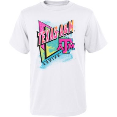 sorry, Gen2 Youth Texas A&M Aggies White Neon Daze T-Shirt is currently out of stock