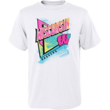 sorry, Gen2 Youth Wisconsin Badgers White Neon Daze T-Shirt is currently out of stock