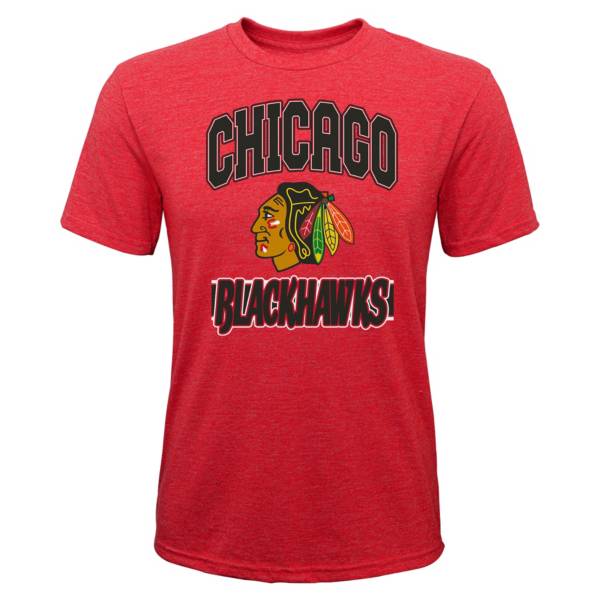 NHL Youth Chicago Blackhawks All Time Gre8t Red T-Shirt product image