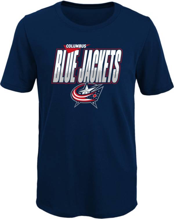 Columbus blue 2024 jackets shirts