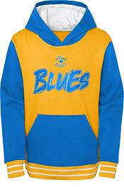Youth St. Louis Blues Gold Primary Logo - Pullover Hoodie