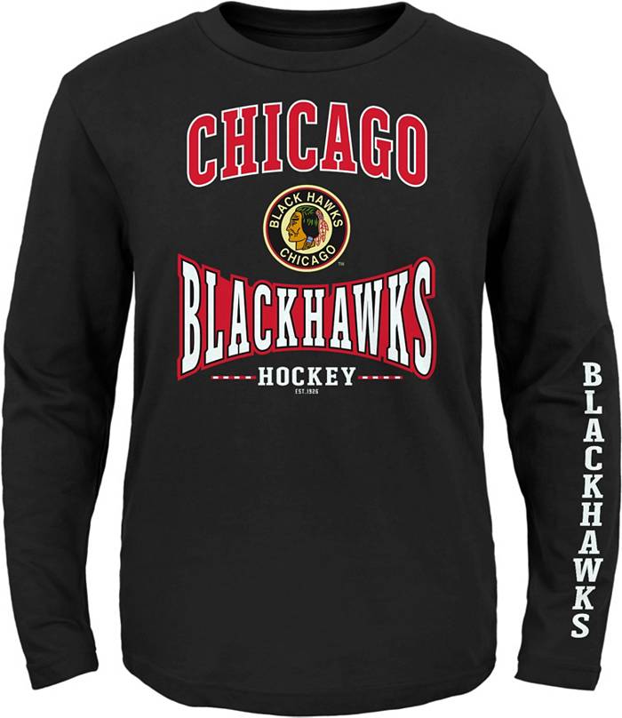 Mens Chicago Blackhawks Jonathan Towes #19 Jersey Player Shirt, L~MINT -  clothing & accessories - by owner - apparel