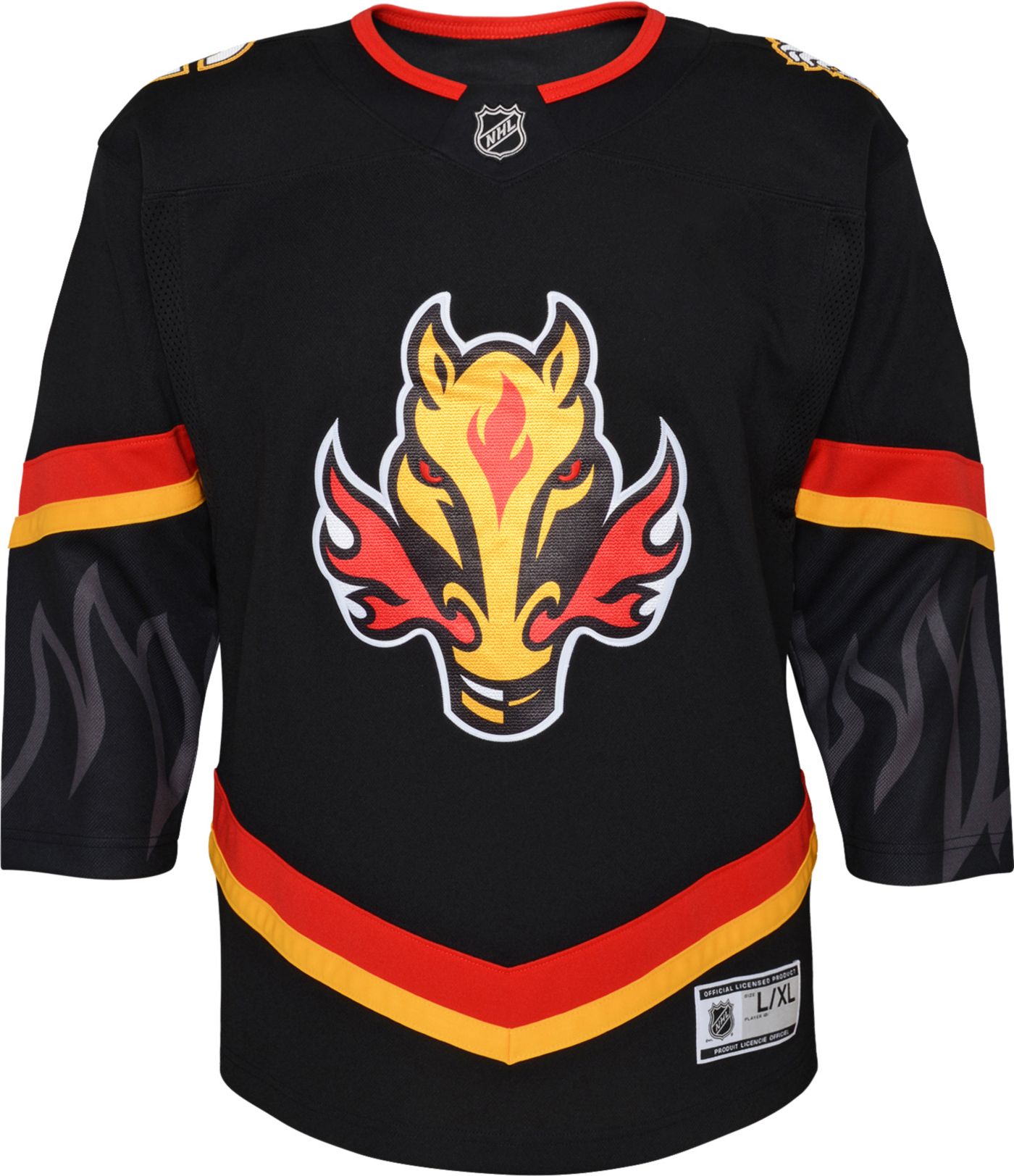 Blank Calgary outlet Flames jersey