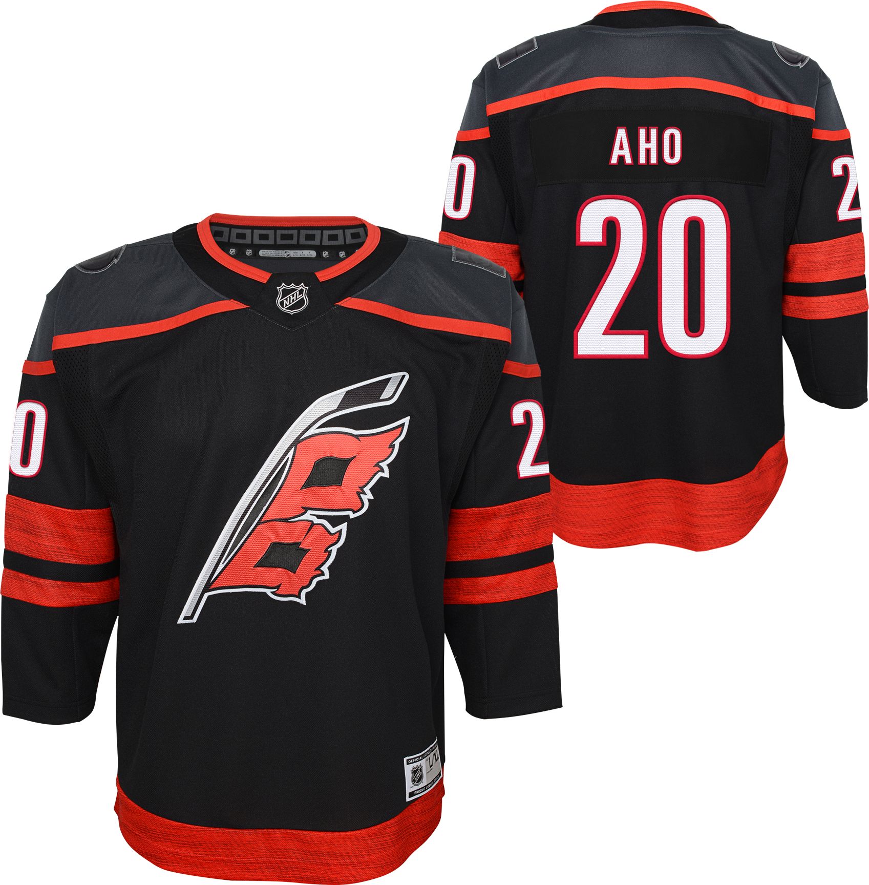 No20 Sebastian Aho White Road Stitched Jersey