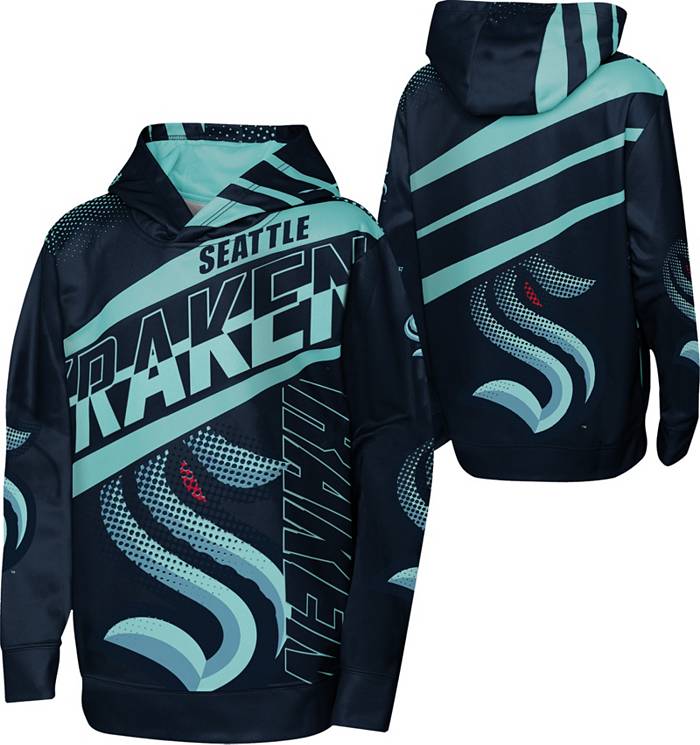 Outerstuff NHL Youth Seattle Kraken '22-'23 Special Edition Pullover Hoodie - M Each