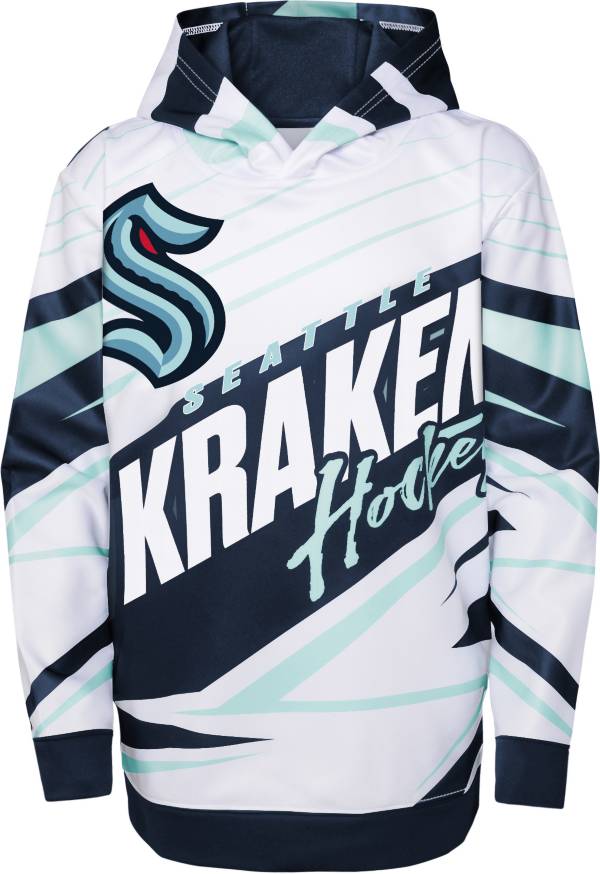 Outerstuff NHL Youth Seattle Kraken '22-'23 Special Edition Pullover Hoodie - M Each