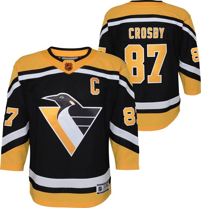 Sidney Crosby Pittsburgh Penguins Adidas Black Jersey